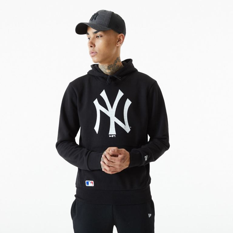 Ropa New Era Mlb Negros - New York Yankees Logo Infill 31450LDXW